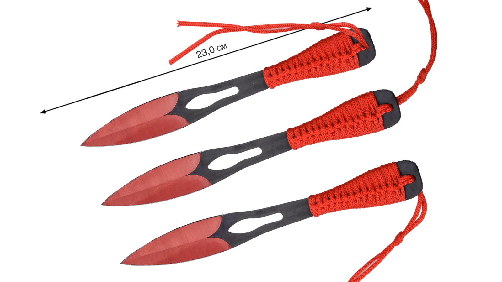 Купить набор из 3-х сбалансированных метательных ножей в Военпро