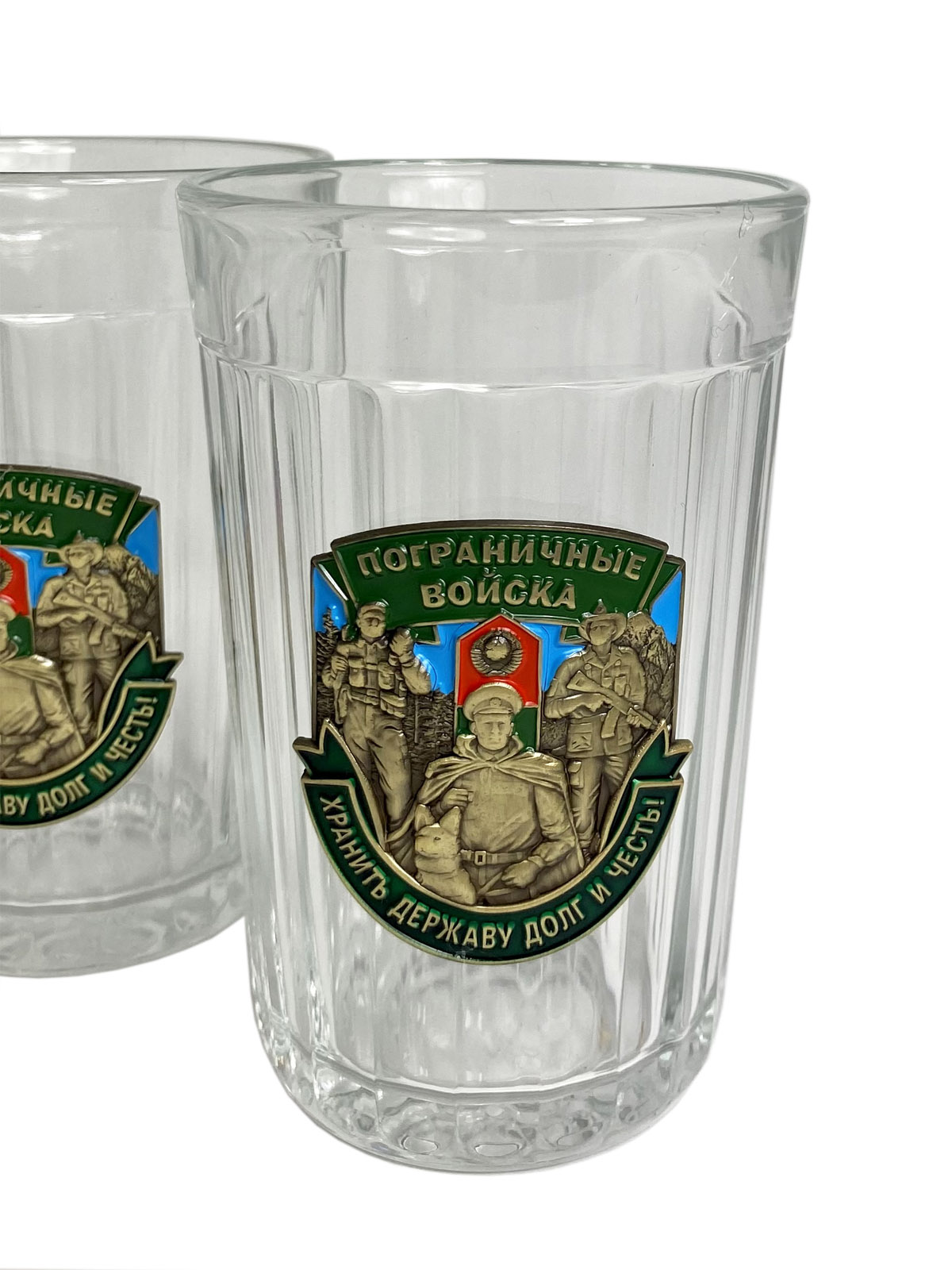 Набор стаканов "Пограничные войска" в Военпро