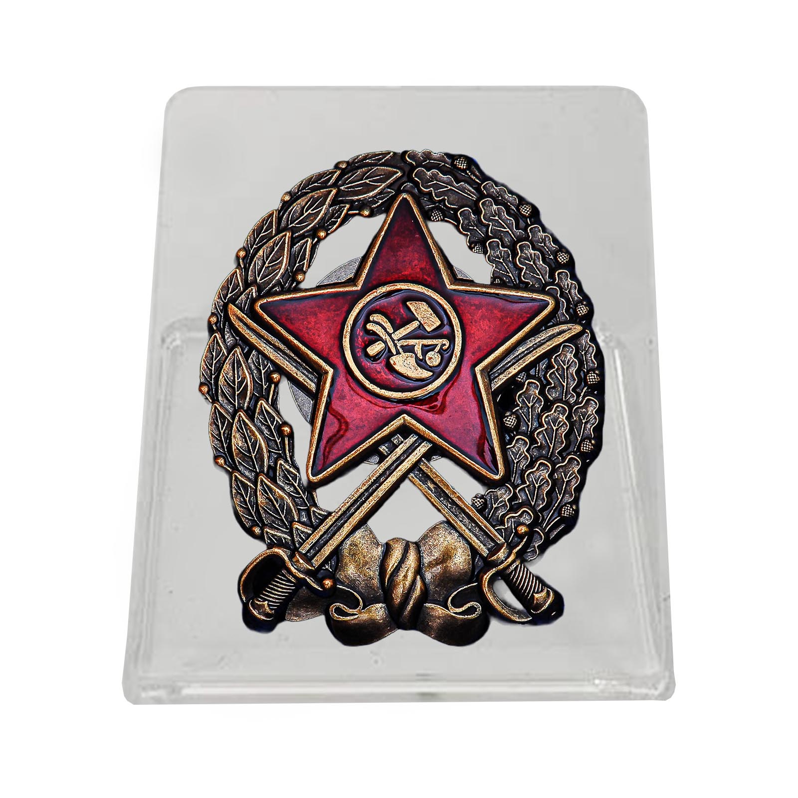 Купить знак Красного Командира кавалерийских частей РККА на подставке онлайн
