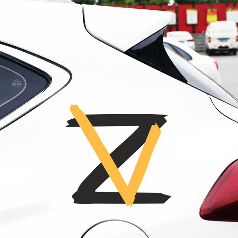 Купить наклейку "Z V" на машину