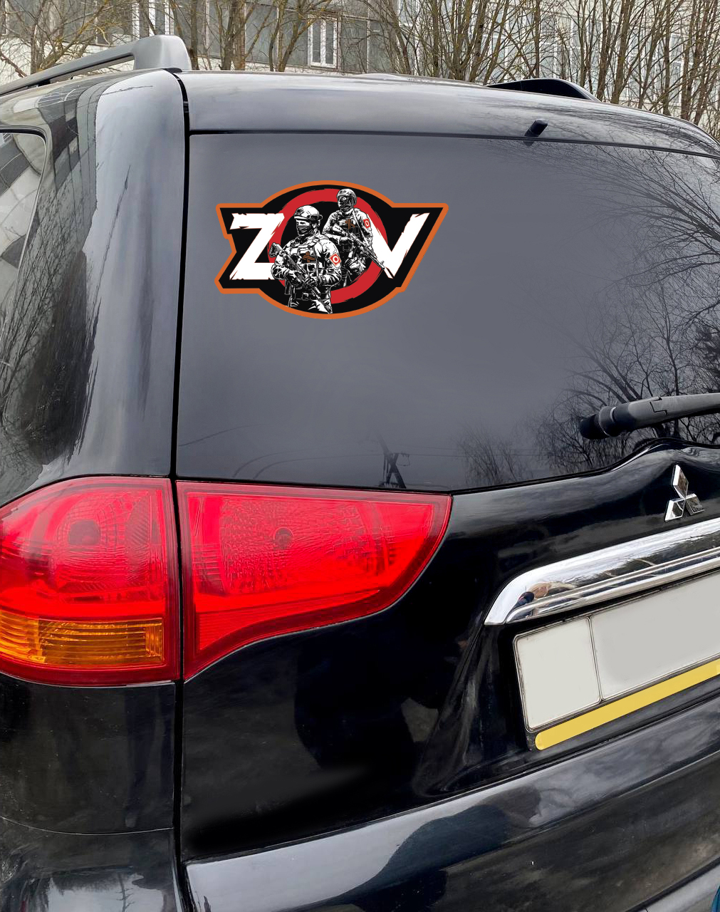Наклейка ZVO на авто