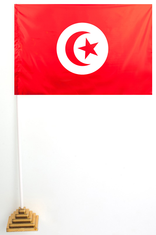 Купить настольный флажок Туниса по самой низкой цене