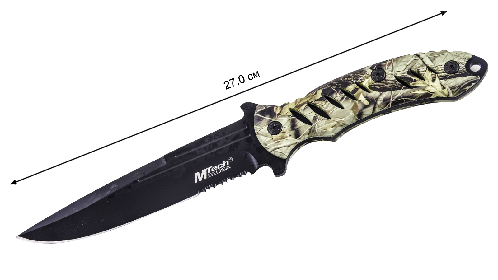 Нож MTech Realtree Camo Fixed Blade в военторге Военпро