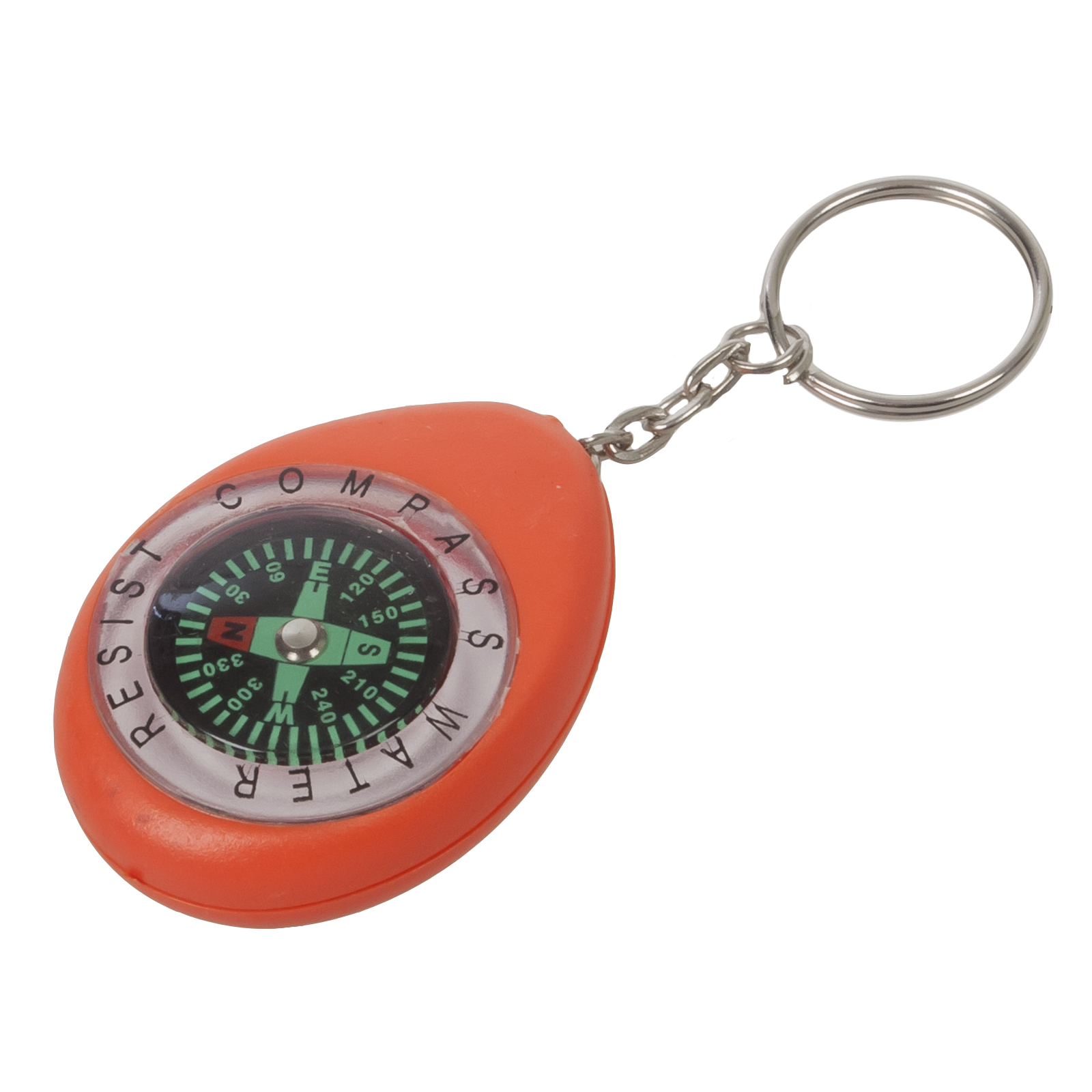 Оранжевый брелок с компасом K280 - купить онлайн