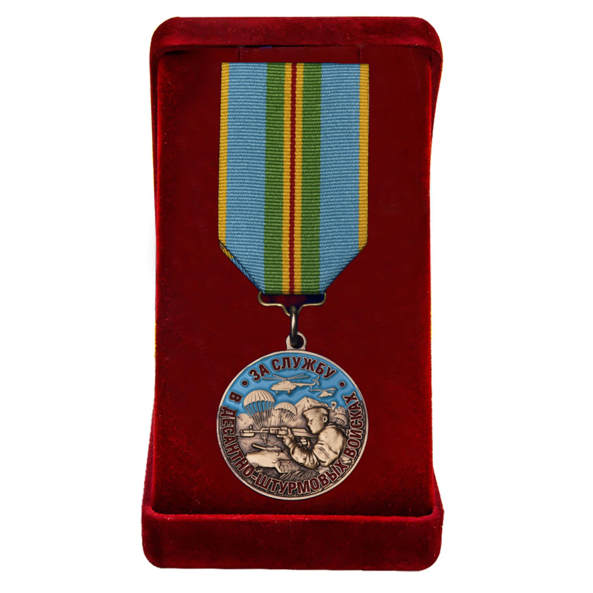 Купить медаль За службу в Десантно-штурмовых войсках Казахстана онлайн