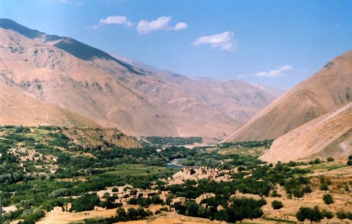 Панджшерское ущелье в Афганистане