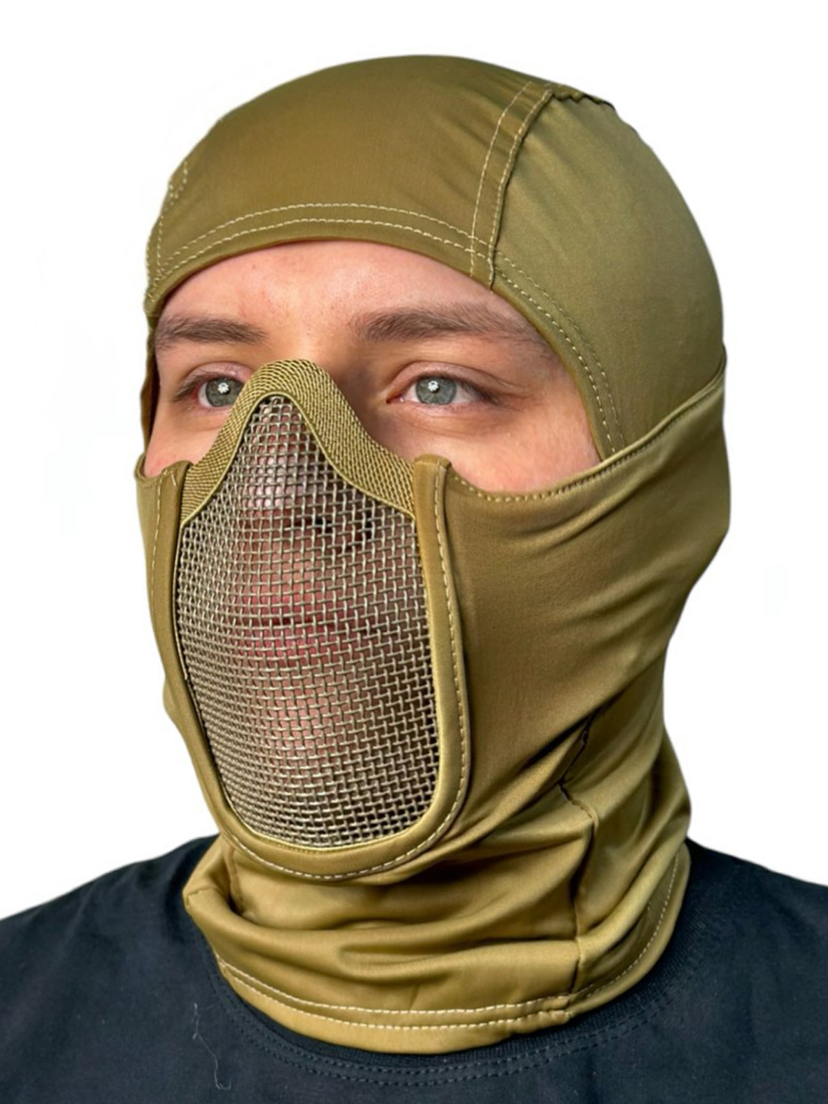 Подшлемная маска с защитной сеткой купить