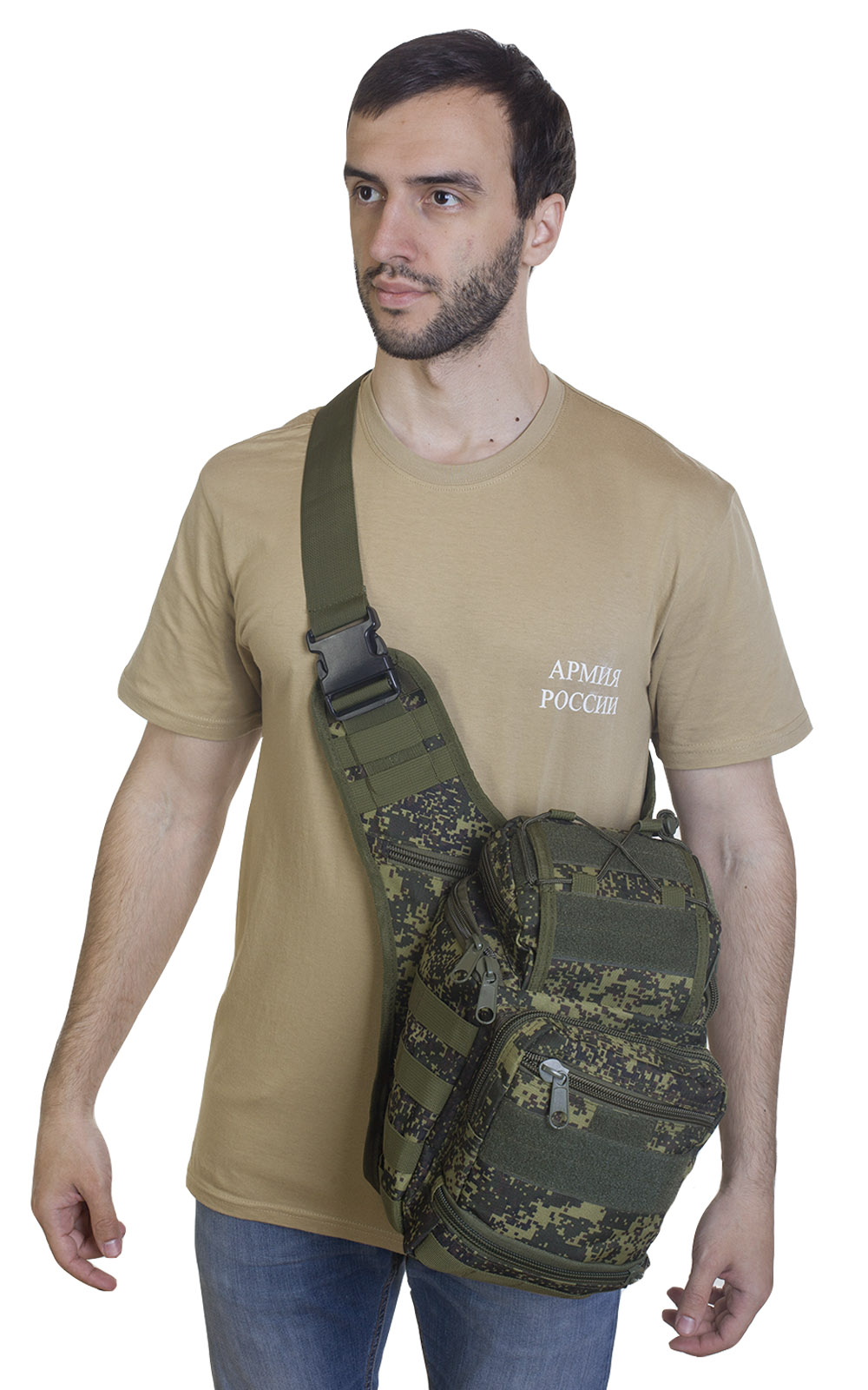Купить военную сумку через плечо с доставкой