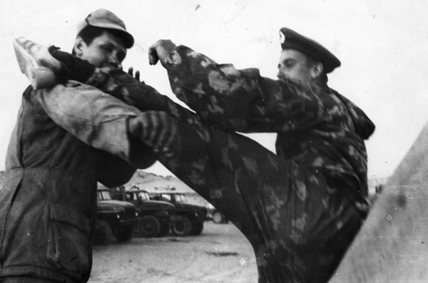 Рукопашный бой десантников СССР