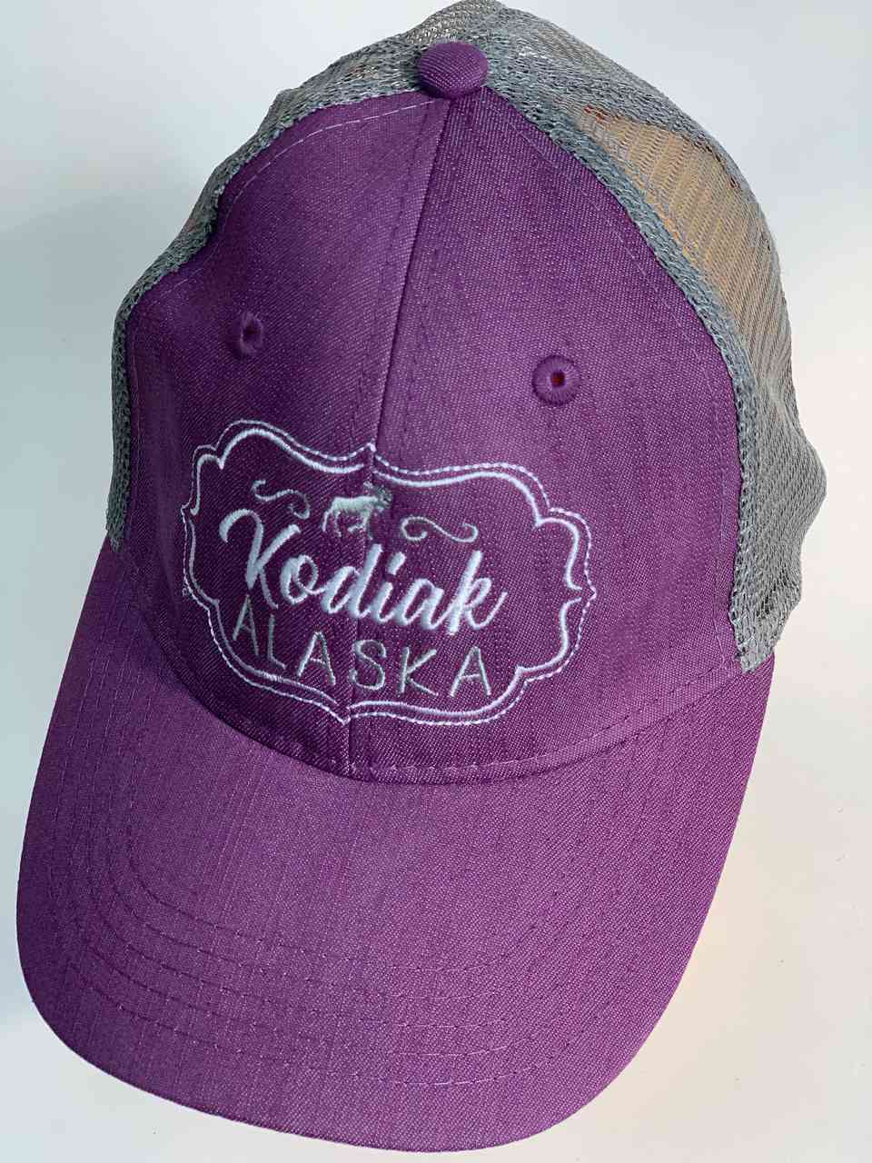 Сиреневая бейсболка с сеткой Kodiak Alaska
