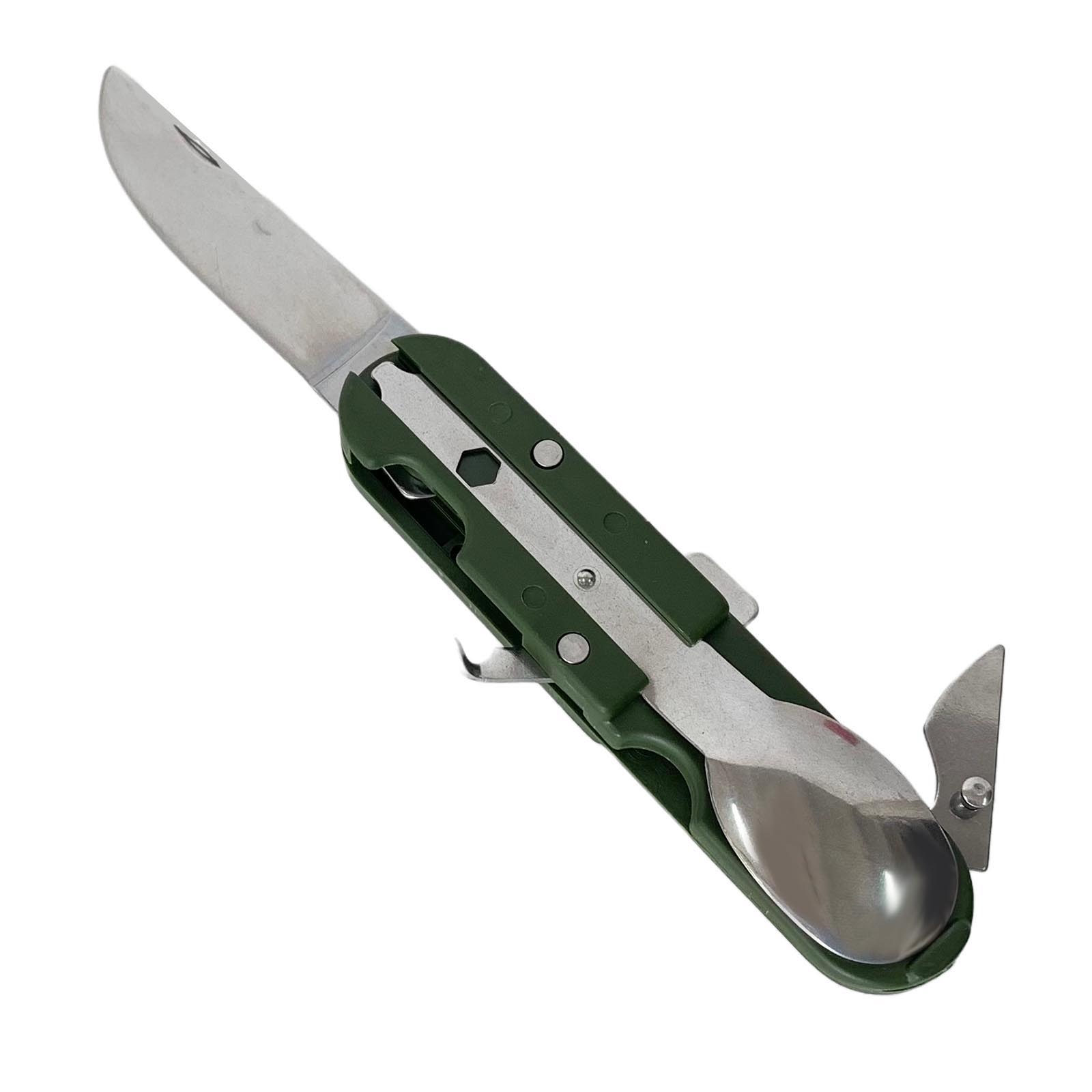 Купить складной армейский нож 5-в-1