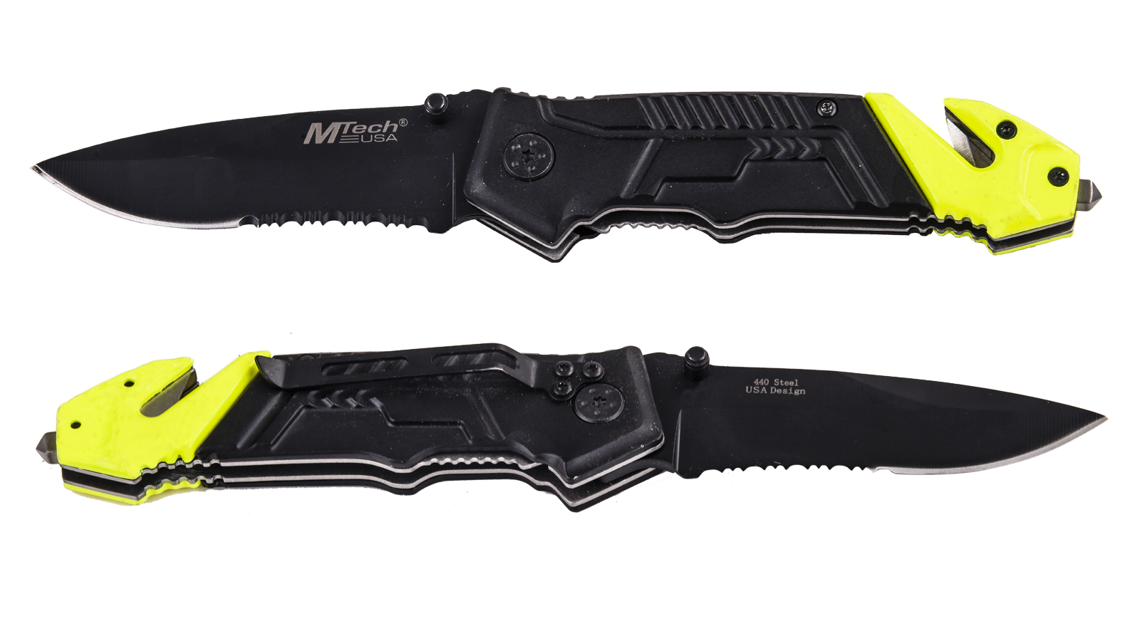 Складной аварийный нож Mtech MT-478C Rescue Folding/Pocket Knife в военторге Военпро