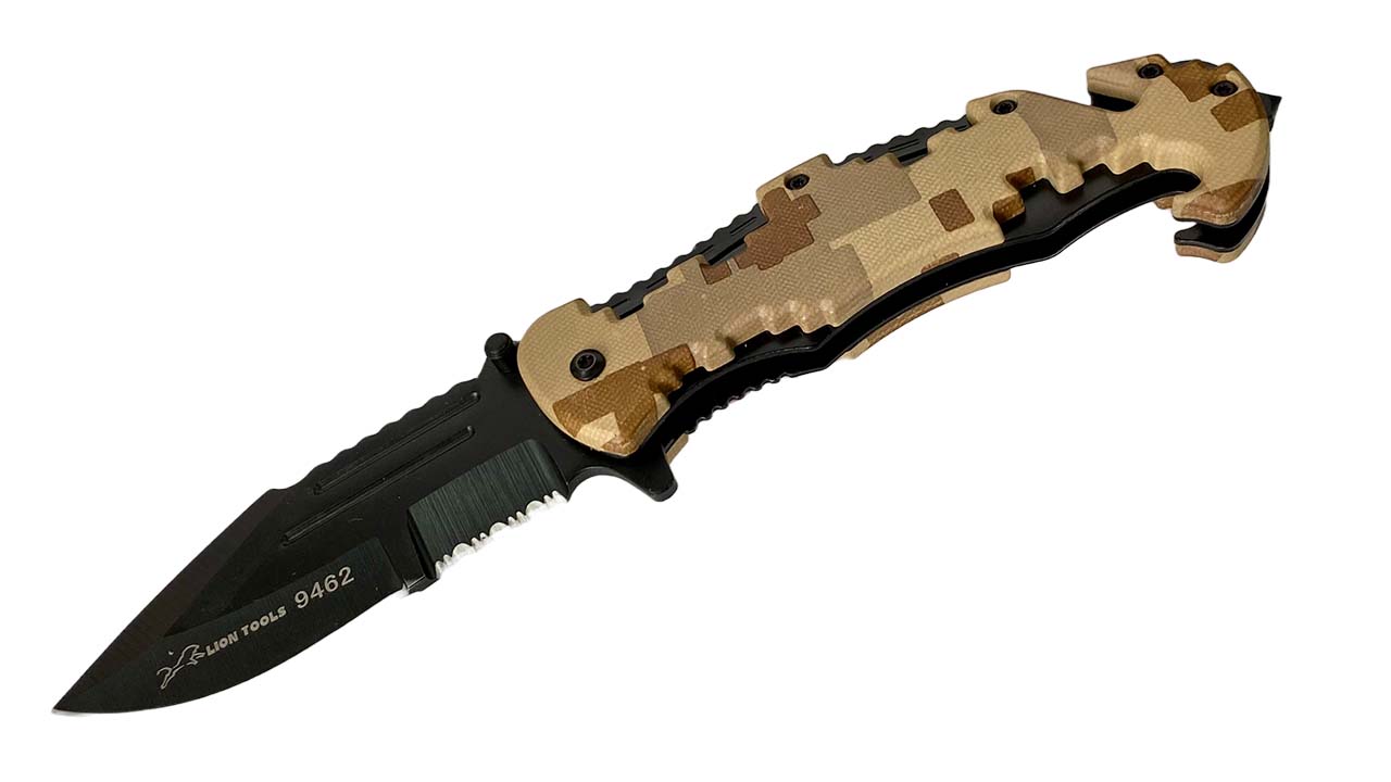 Купить складной нож со стеклобоем Lion Tools 9462 (Мексика)