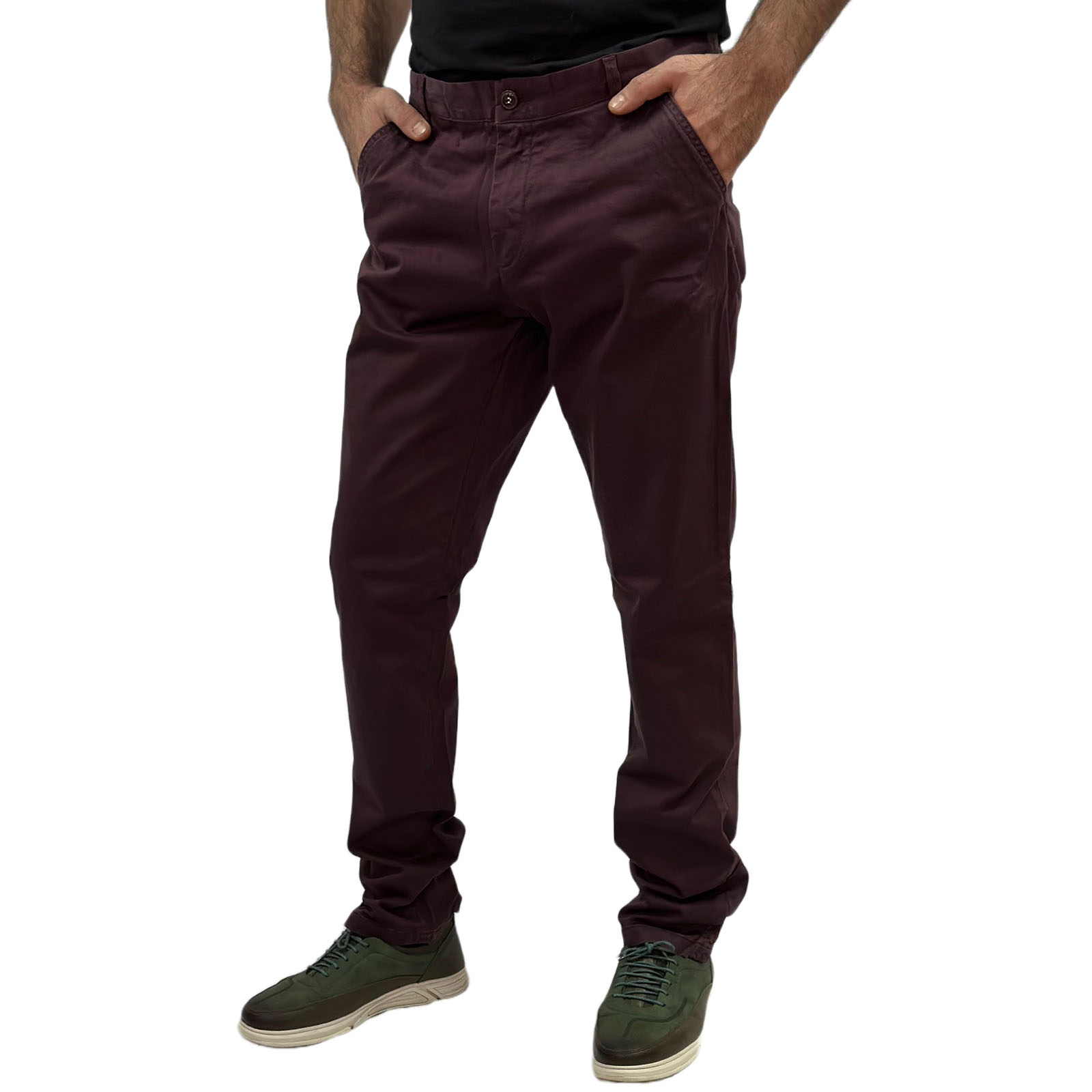 Светло-бордовые мужские брюки Connor