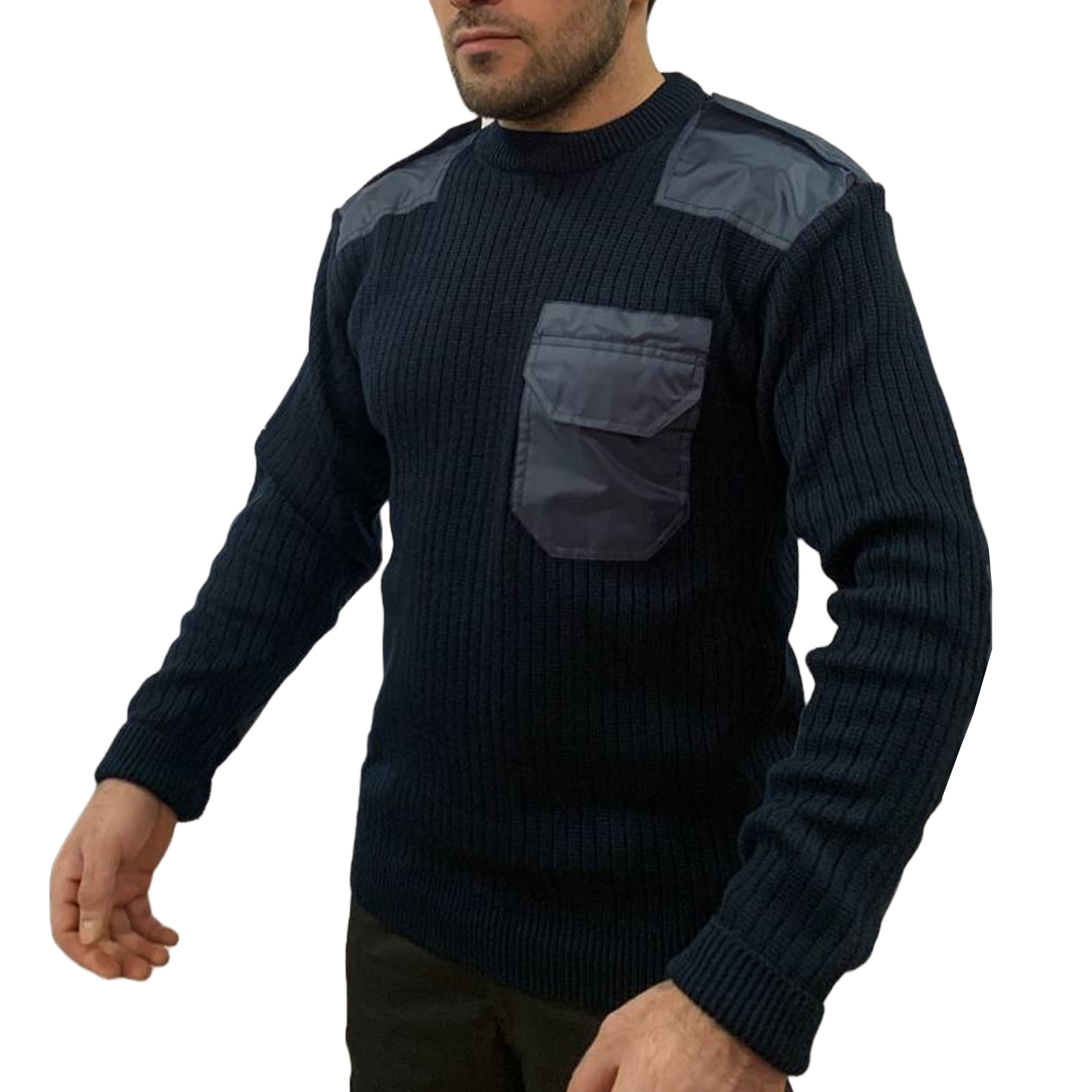 Купить свитер МЧС форменный темно-синий