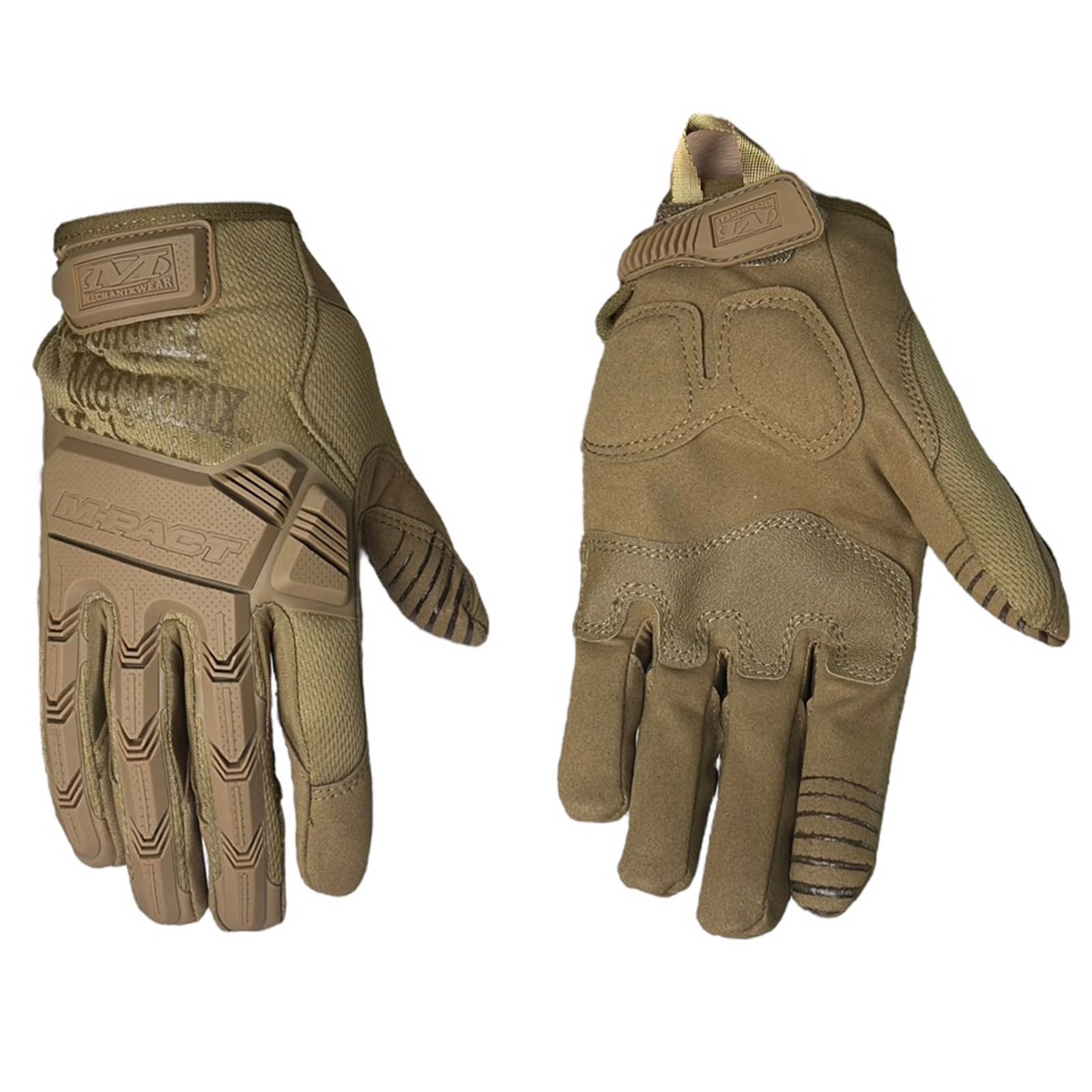 Тактические перчатки Mechanix Wear (хаки-песок) с доставкой