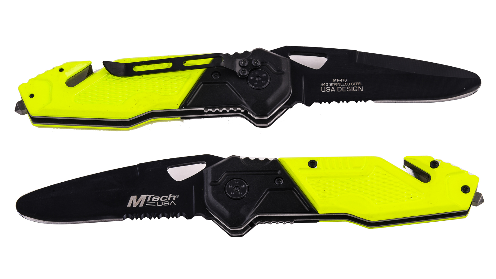 Тактический спасательный нож Fox Mtech USA Rescue Knife MT-478R (Италия) в военторге Военпро