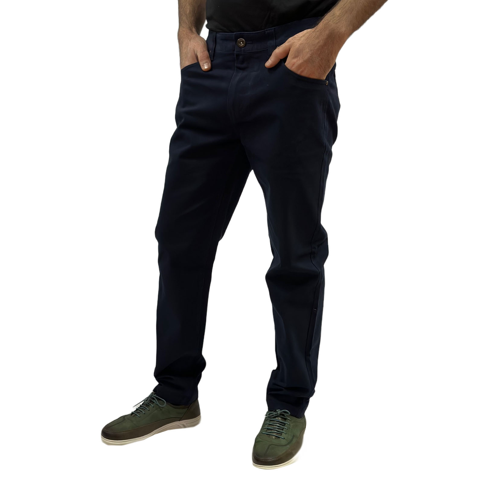 Темно-синие мужские брюки от Jeanswest