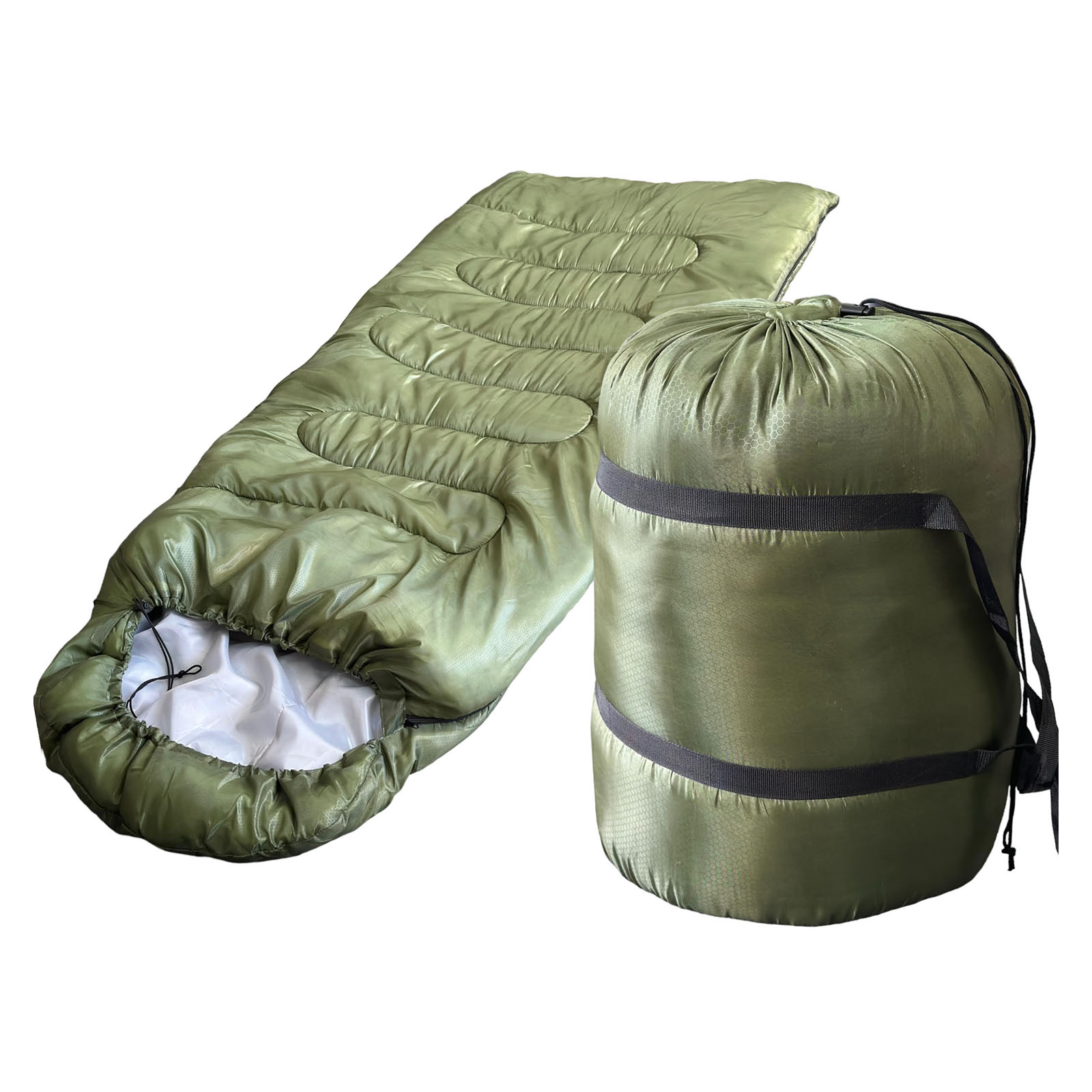  Купить теплый армейский полутораместный спальный мешок