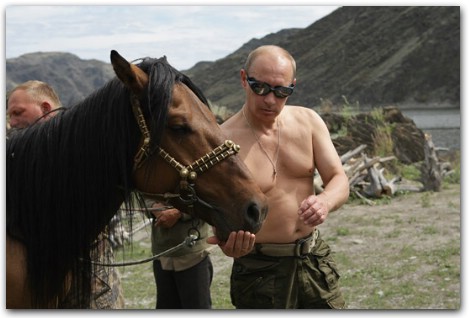 Владимир Путин пребывает в отличной физической форме