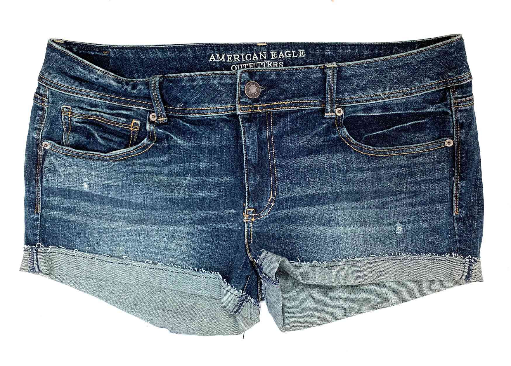 Топовые молодёжные джинсовые шорты American Eagle