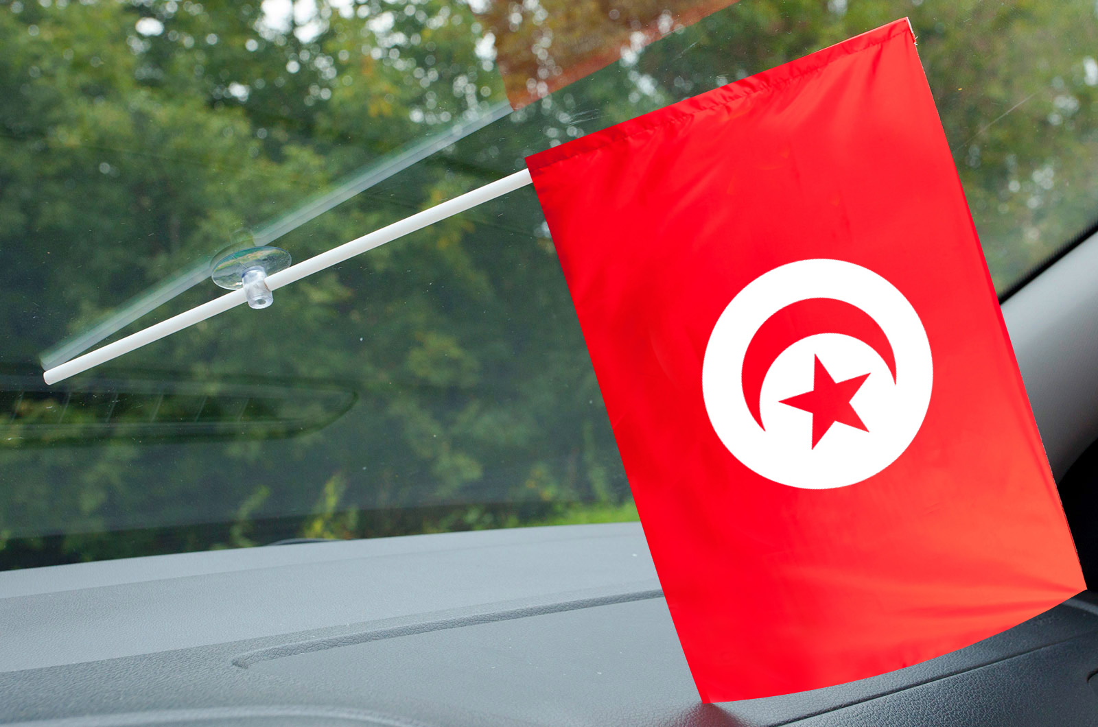 Недорогой Тунисский флажок с присоской от Военпро