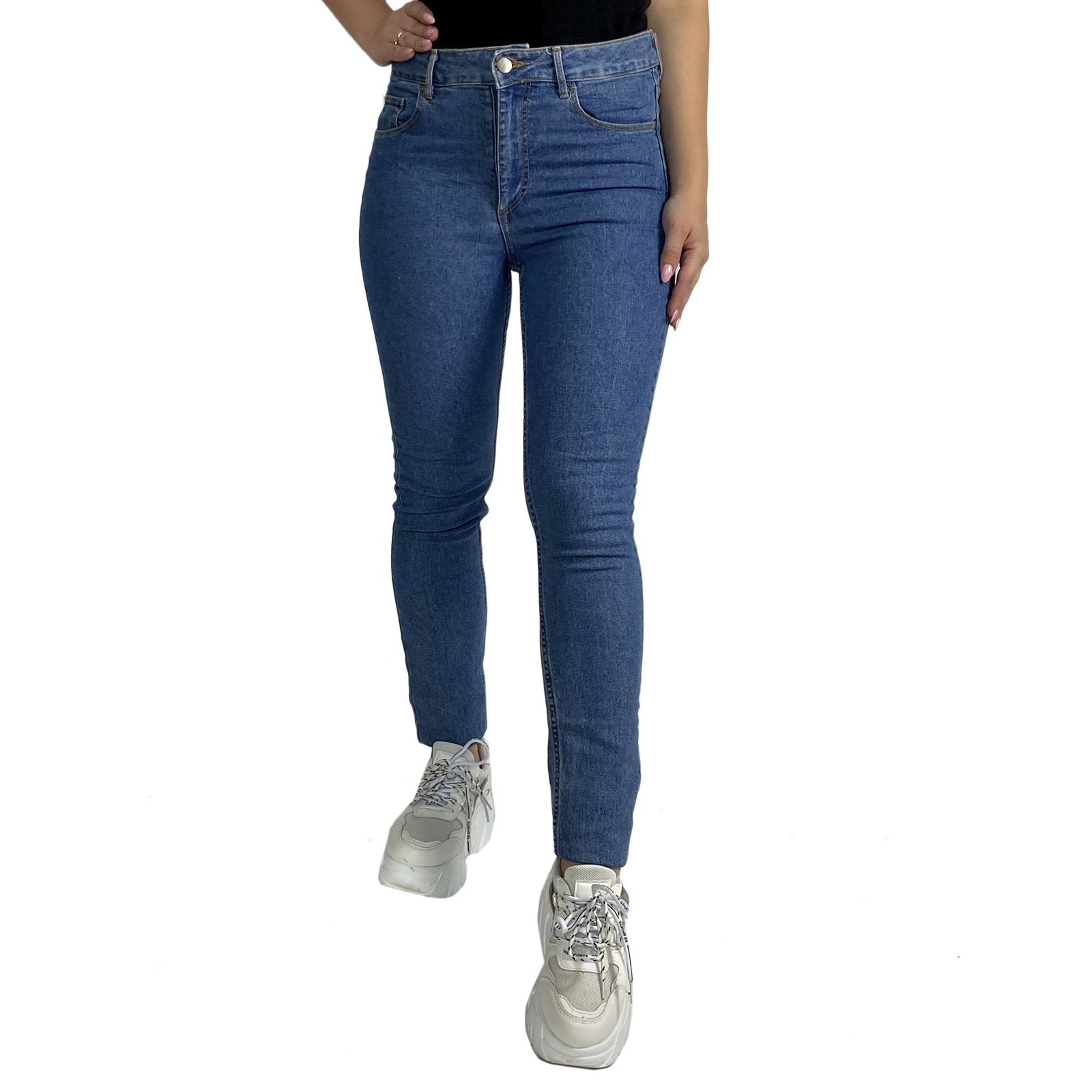 Купить недорого в интернет магазине синие женские джинсы