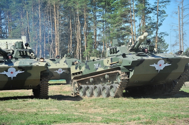 Модернизированное 120-мм самоходное артиллерийское орудие Нона (2С9-1М) на вооружении рязанского 137-го полка ВДВ