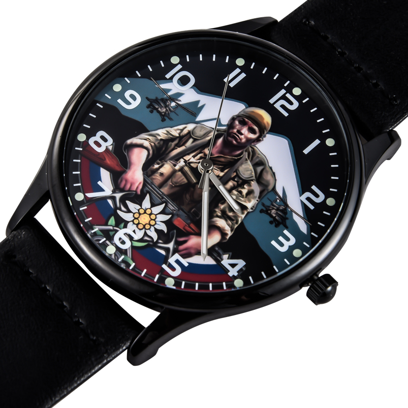 Военные командирские часы "Служба в горах"