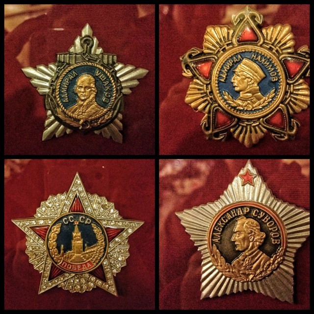 Муляжи военных орденов Советского Союза