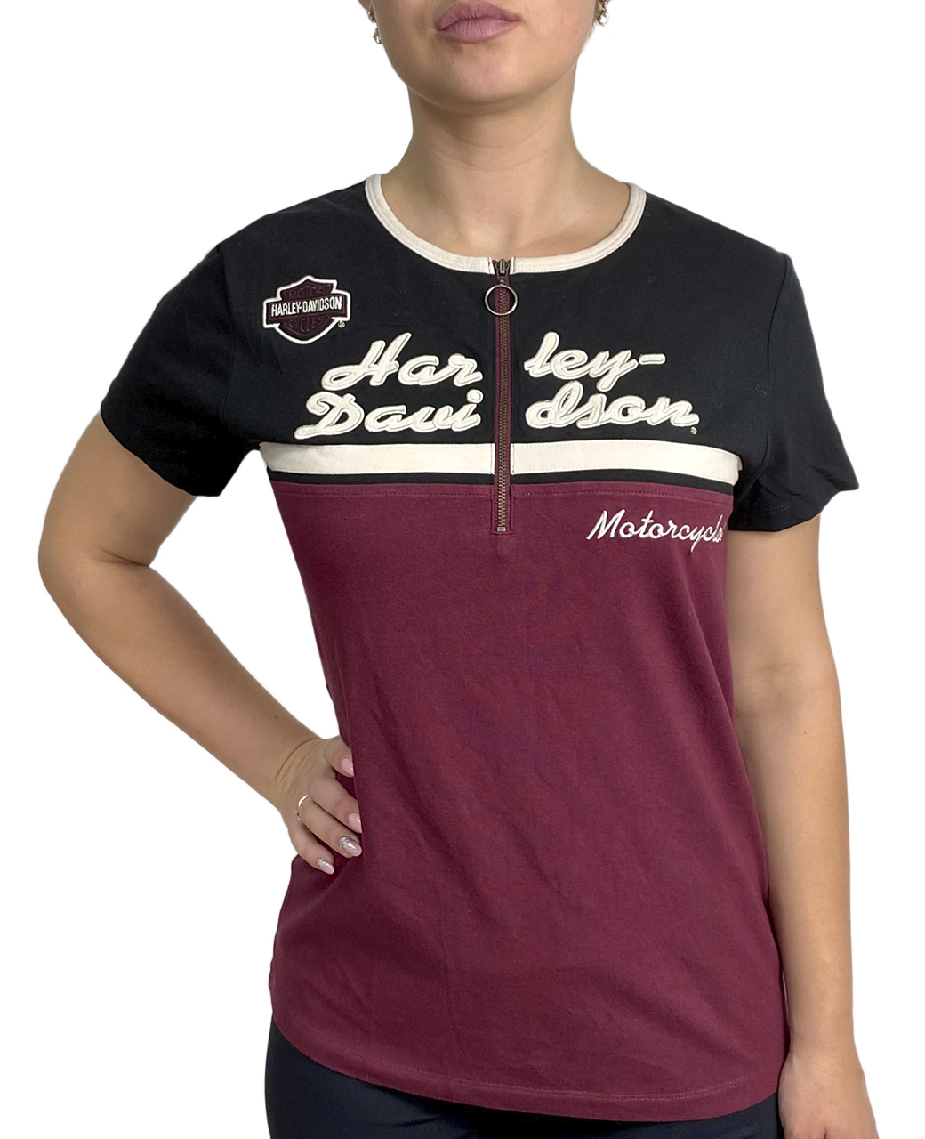 Купить женскую футболку из коллекции Harley-Davidson