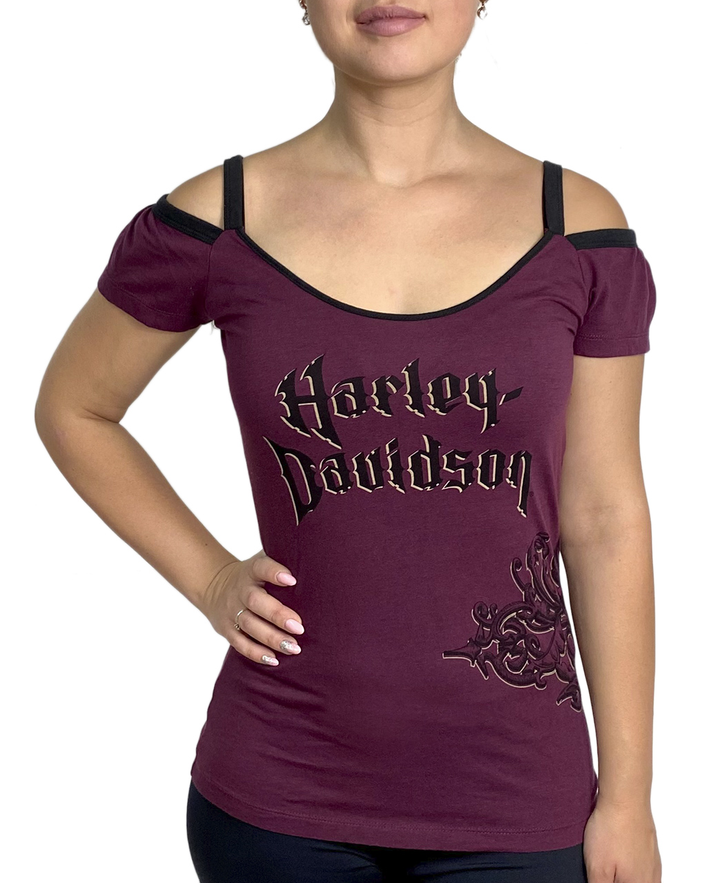Купить женскую футболку на бретельках от Harley-Davidson