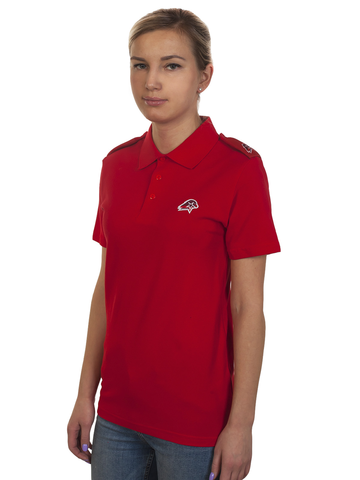 Женская футболка с эмблемой Юнармии в виде орла