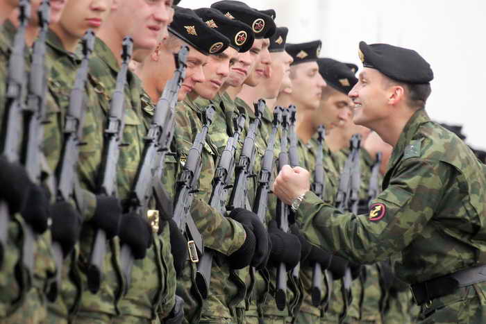 Морская пехота России - современный образ мужества